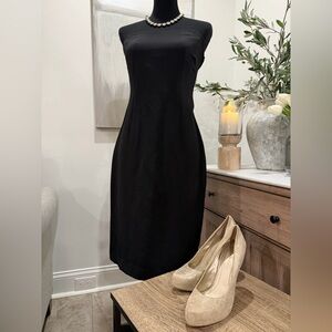 Banana Republic Black Strapless Dress Size 6
